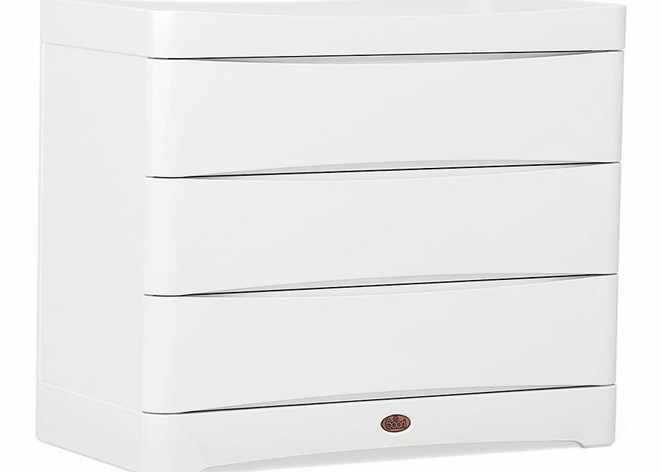 Boori Dawn 3 Drawer Dresser White