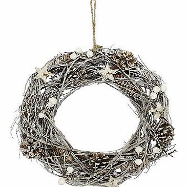 Home Fragrance Large White Christmas Wreath