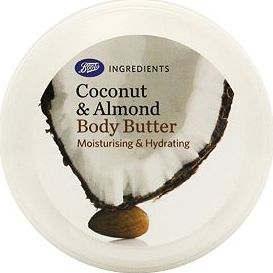 Boots, 2041[^]10083332 Ingredients Coconut and Almond Body Butter