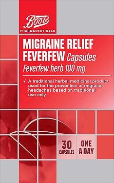 Boots Pharmaceuticals, 2041[^]10050597 Boots Feverfew - 30 Tablets 10050597