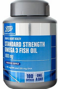Boots Omega 3 Fish Oil 1000 mg Food Supplement