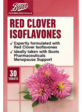 Boots Pharmaceuticals Boots Red Clover Isoflavones 40 mg 10150648