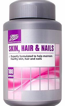 Boots Skin, hair & Nails 6 month supply 180 Tabs