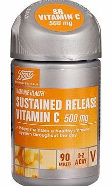 Boots Pharmaceuticals Boots SUSTAINED RELEASE VITAMIN C 500 mg 90