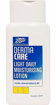 Boots Pharmaceuticals Derma Care Light Daily Moisurising Lotion 200ml