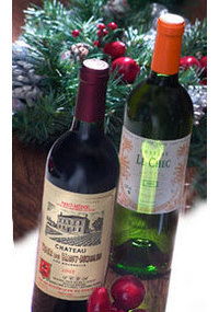 Bordeaux Two Bottle Gift Pack, 1 bottle each of 2 wines