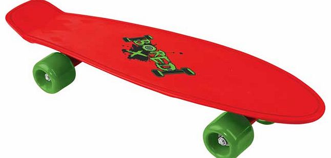 Neon X Red Skateboard