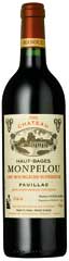 Chateau Haut Bages Monpelou 2000 RED France