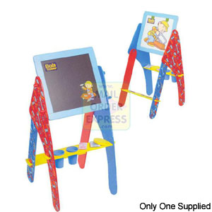 Born To Play Bob the Builder Double Sided Easel
