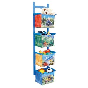 Born To Play Bob The Builder Hanging Fabric Storage
