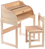Born to Play Craftsman Roll Top Desk and Chair