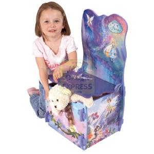 Born To Play Disney Fairies Toy Box Chair