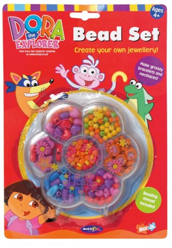 Born to Play Dora the Explorer Bead Set