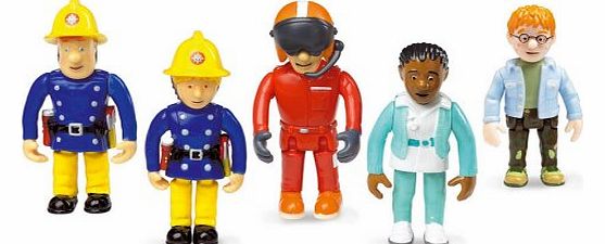 Fireman Sam - Set of 5 Articulated Figures