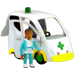 Born To Play Fireman Sam Ambulance With Nurse Flood