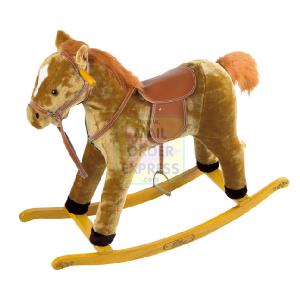 Born To Play The Pony Stable 60cm Light Brown Rocking Horse
