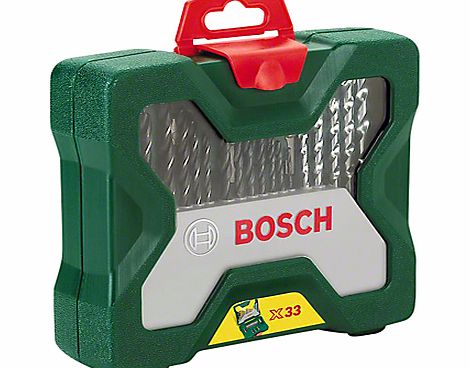 Bosch 33 Piece Drill and Screwdriver Bit Set