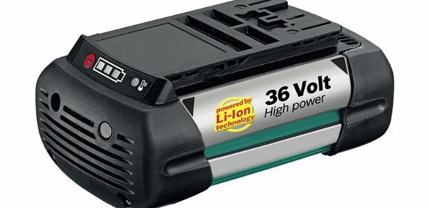 Bosch 36V Battery for Rotak 34 LI/ Rotak 37 LI/ Rotak 43 LI Lawn Mowers and AKE 30 LI Chainsaw
