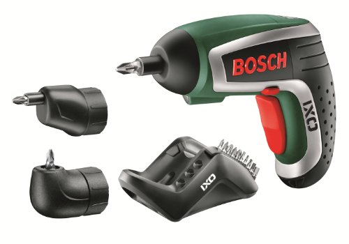 IXO 3.6V Cordless Lithium-Ion Screwdriver with Right Angle Adapter and Easy Reach Adapter
