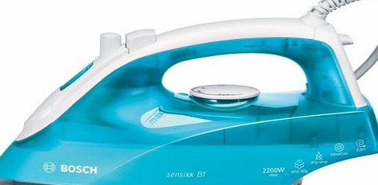 TDA2633GB Steam Iron in White & Turquoise