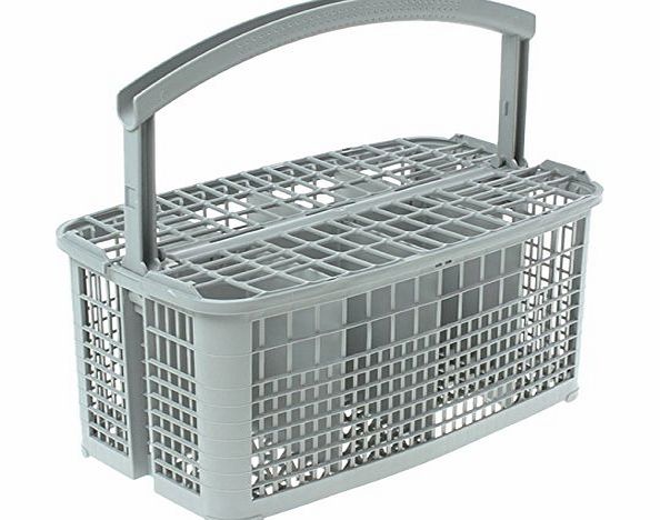 Bosch Universal Cutlery Basket Fits Bosch/ Hotpoint/ Neff/ Siemens/ Smeg Dishwasher, Grey
