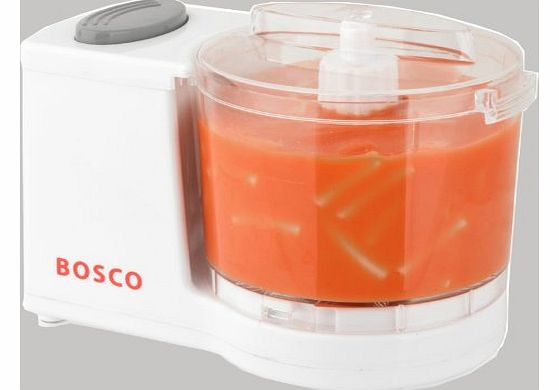 White Mini Chopper Blender Grinder Slicer Baby Food Processor 120W-BOSCO