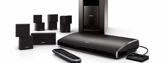 Lifestyle V25 - Home theatre system with iPhone / iPod cradle - 5.1 channel