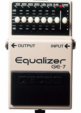 GRAPHIC EQUALIZER GE7 Electric guitar effects Other pedals and effects