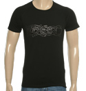 Hugo Boss Black T-Shirt with Printed Logo (Shirt SS)