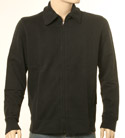 Boss Mens Black Full Zip High Neck Sweatshirt - Orange Label