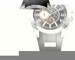 BOSS Orange Mens Black H-2310 Chronograph Watch