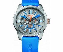 BOSS Orange Mens Grey and Blue HO-7000 Watch