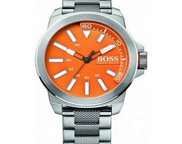 Mens Orange and Silver HO-7010 Watch