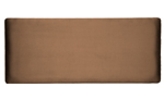 boston Faux Suede 4and#39;0 Headboard - Brown