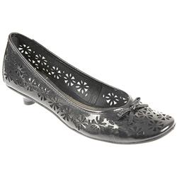 Botero by Pavers Female Bot706 Leather Upper in Black, Pewter