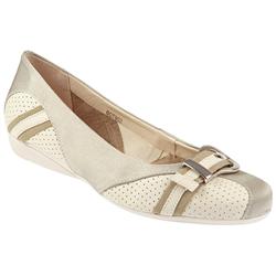 Botero by Pavers Female Bot902 Leather Upper in Beige, Black, Silver