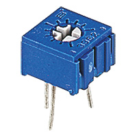 Bourns 1M 0.25IN HORIZONTAL CERMET RC