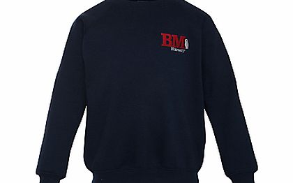 Bourton Meadow Academy Unisex Sweatshirt, Navy