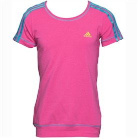 adidas Girls Reload T-Shirt Pink