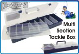 Gone Fishing RY228 Multi Section Tackle Box 00228