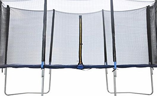 BPS Replacement protective enclosure safety net for trampoline--Trampoline accessoire safety netting 8 FT 6 Poles--Net only
