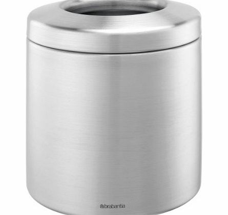 Brabantia Table Bin - Matt Steel - Metal Lid