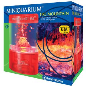 Brainstorm Explore and Learn Mini Quarium Fire Mountain