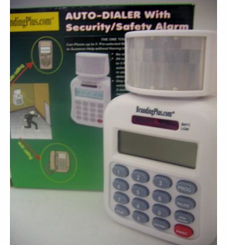 Branding Plus Auto-Dialer With Security/Safety Alarm. (5 Numbers and Panic Button)