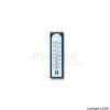 Blue Cased Wall Thermometer 150mm