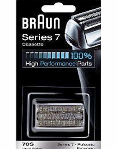 Braun 70S Foil Cutter Head Pack for Series 7 / 9000 Pulsonic Electric Shavers