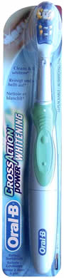 Braun Cross Action Power Whitening Battery Toothbrush