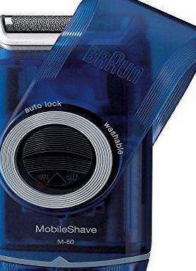 Braun MobileShave M-60b Portable Electric Shaver