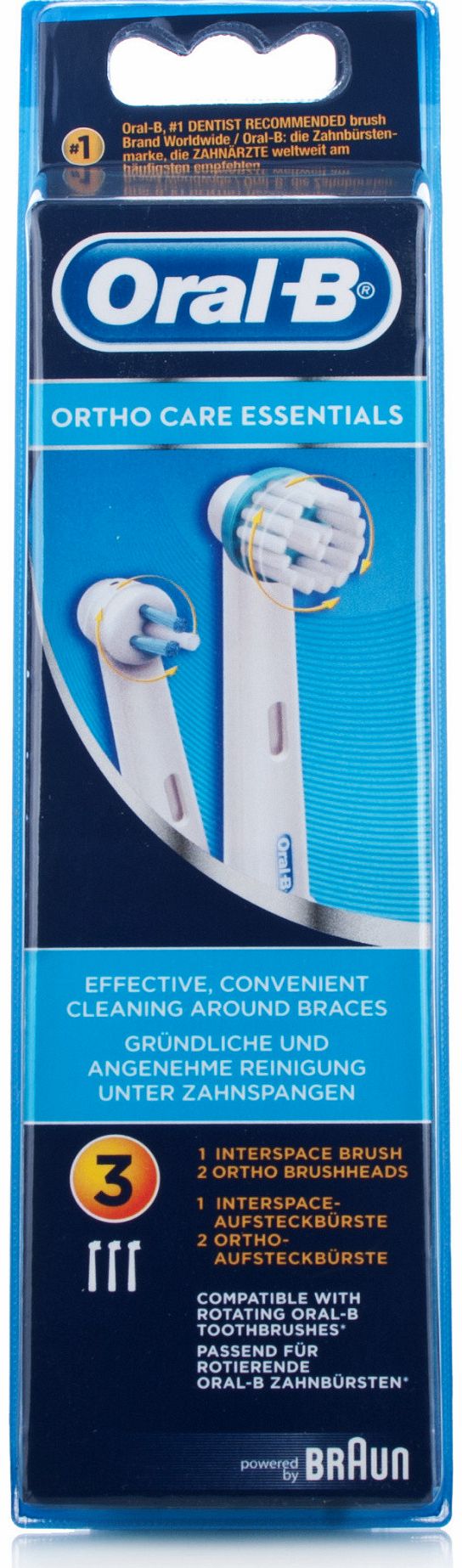 Oral-B Ortho Care Essentials Brush Heads