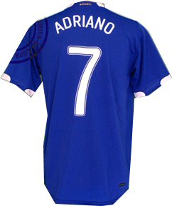 Brazil Nike Brazil away (Adriano 7) 06/07